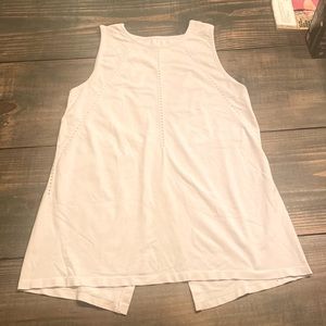 Athleta Foothill split back tank top
